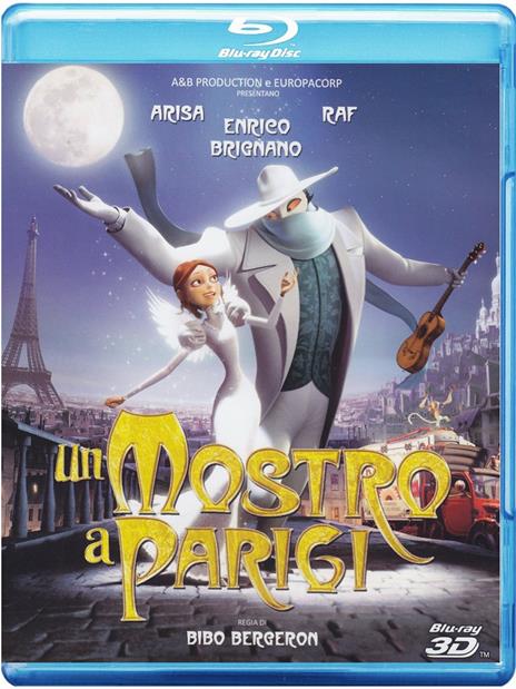 Un mostro a Parigi 3D (Blu-ray + Blu-ray 3D) di Bibo Bergeron