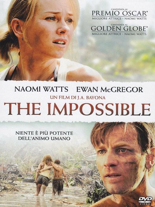 The Impossible di Juan Antonio Bayona - DVD
