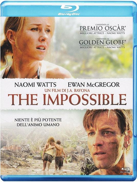 The Impossible di Juan Antonio Bayona - Blu-ray