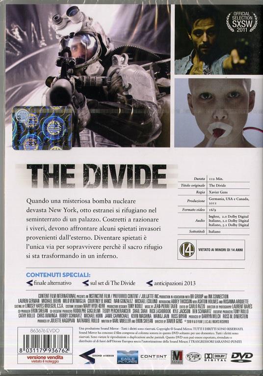 The Divide di Xavier Gens - DVD - 2