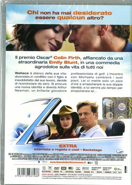 Il mondo di Arthur Newman di Dante Ariola - DVD - 2