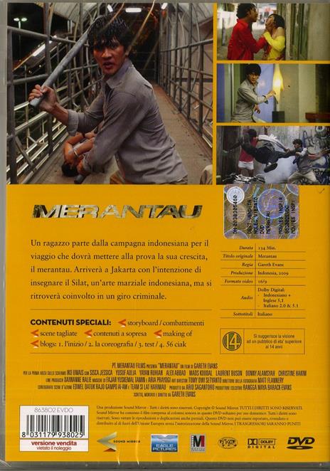 Merantau di Gareth Evans - DVD - 2