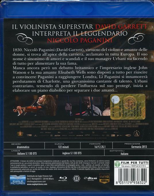 Il violinista del diavolo di Bernard Rose - Blu-ray - 2