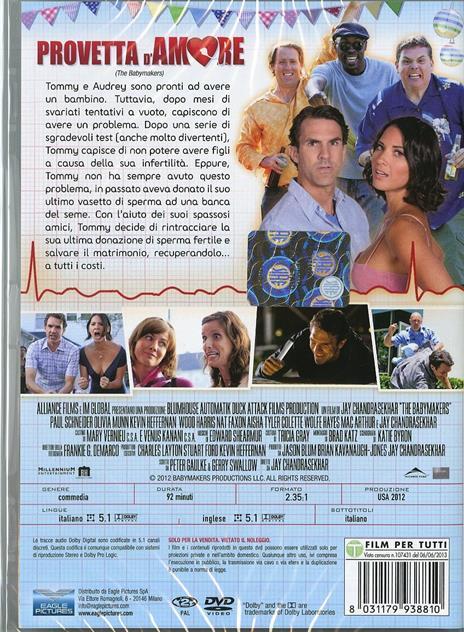 Provetta d'amore di Jay Chandrasekhar - DVD - 2