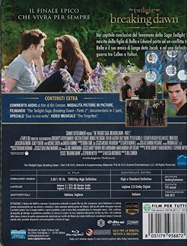 Breaking Dawn. Part 2. The Twilight Saga<span>.</span> Metal Box di Bill Condon - Blu-ray - 2