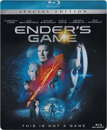 Ender's Game. Con Steelbook (Blu-ray) di Gavin Hood - Blu-ray