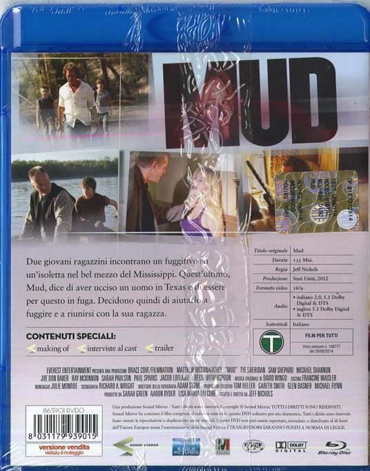 Mud di Jeff Nichols - Blu-ray - 2