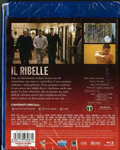 Il ribelle. Starred Up di David Mackenzie - Blu-ray - 2