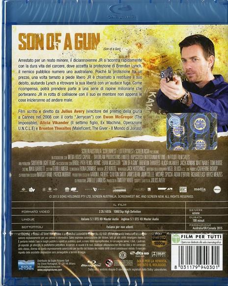 Son of a Gun di Julius Avery - Blu-ray - 2
