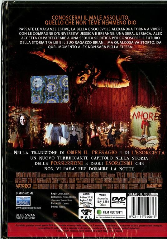 Devil Seed di Greg A. Sager - DVD - 2