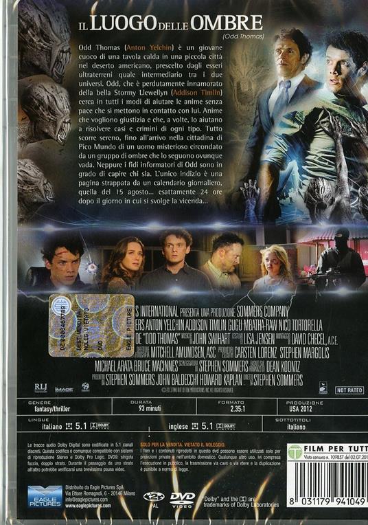 Il luogo delle ombre di Stephen Sommers - DVD - 2