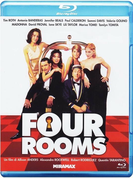 Four Rooms (Blu-ray) di Allison Anders,Alexandre Rockwell,Robert Rodriguez,Quentin Tarantino - Blu-ray