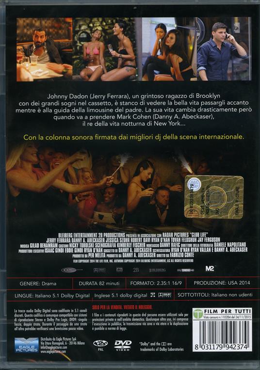 Club Life di Fabrizio Conte - DVD - 2