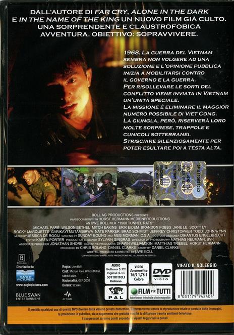 Vietnam Rats di Uwe Boll - DVD - 2
