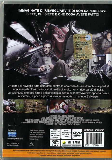 Wrecked di Michael Greenspan - DVD - 2