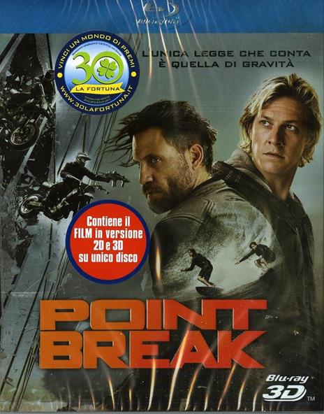 Point Break (Blu-ray + Blu-ray 3D) di Ericson Core