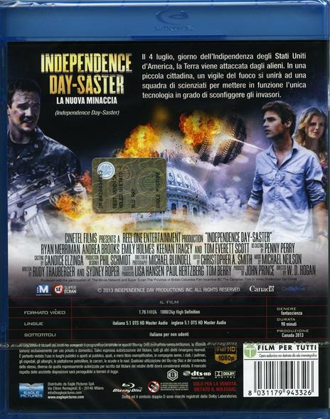 Independence Day-saster. La nuova minaccia di W. D. Hogan - Blu-ray - 2