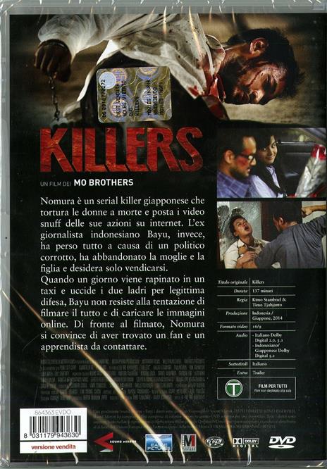 Killers di The Mo Brothers - DVD - 2