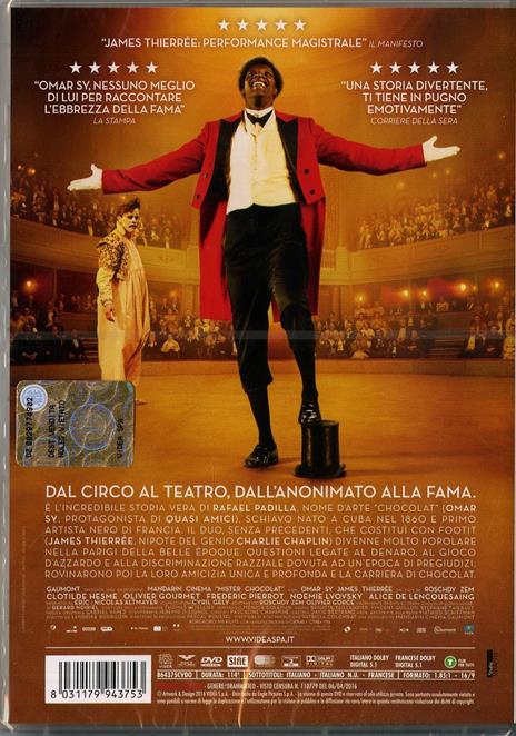 Mister Chocolat di Roschdy Zem - DVD - 2