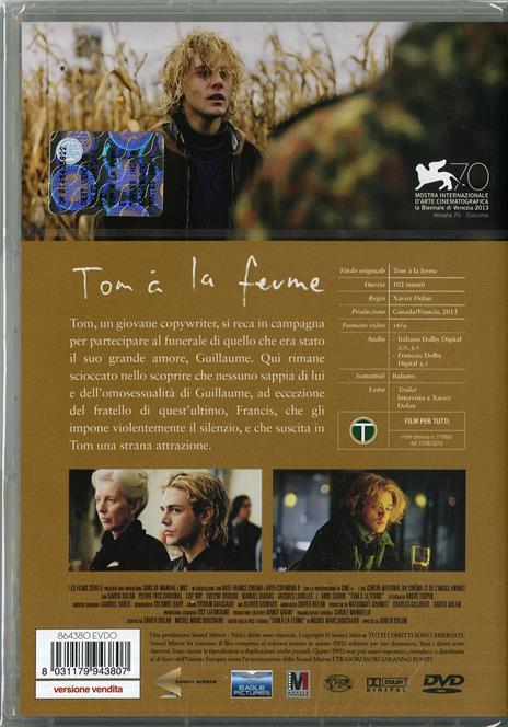 Tom à la ferme di Xavier Dolan - DVD - 2