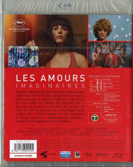 Les amours imaginaires di Xavier Dolan - Blu-ray - 2