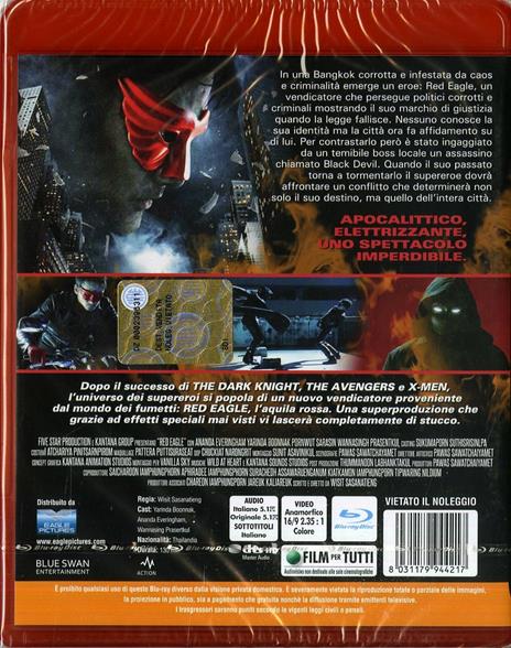 Red Eagle di Wisit Sasanatieng - Blu-ray - 2