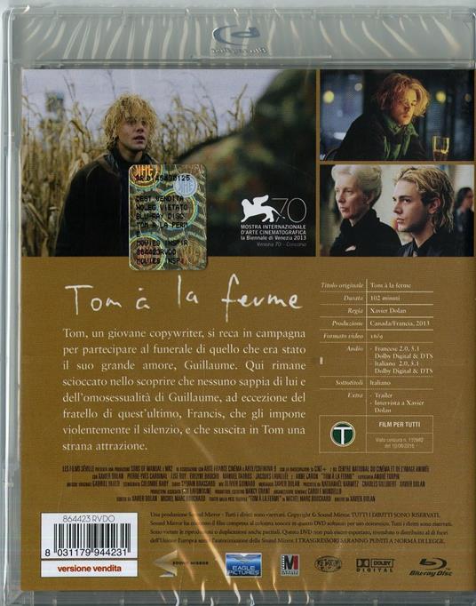 Tom à la ferme di Xavier Dolan - Blu-ray - 2