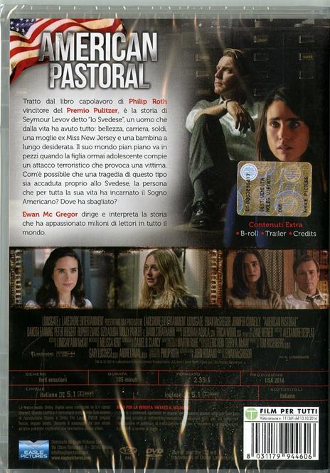 American Pastoral (DVD) di Ewan McGregor - DVD - 10