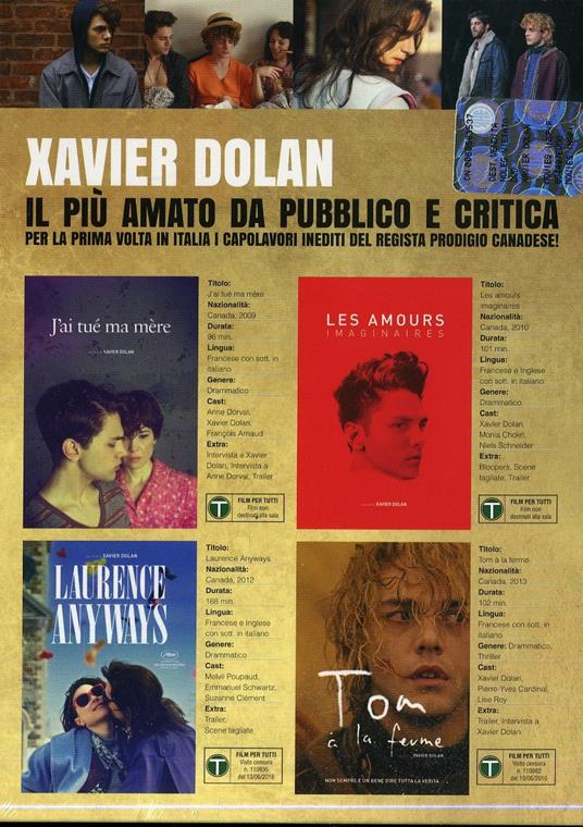 Xavier Dolan Collection (4 DVD) di Xavier Dolan - 2