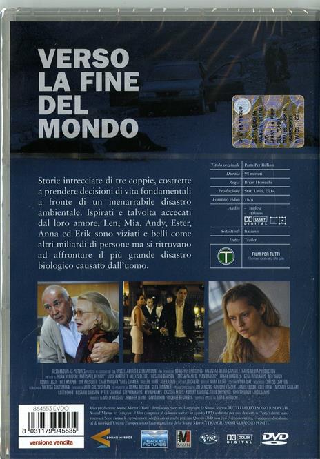 Verso la fine del mondo (DVD) di Brian Horiuchi - DVD - 2