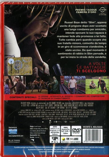 Il fuoco della vendetta di Scott Cooper - DVD - 2