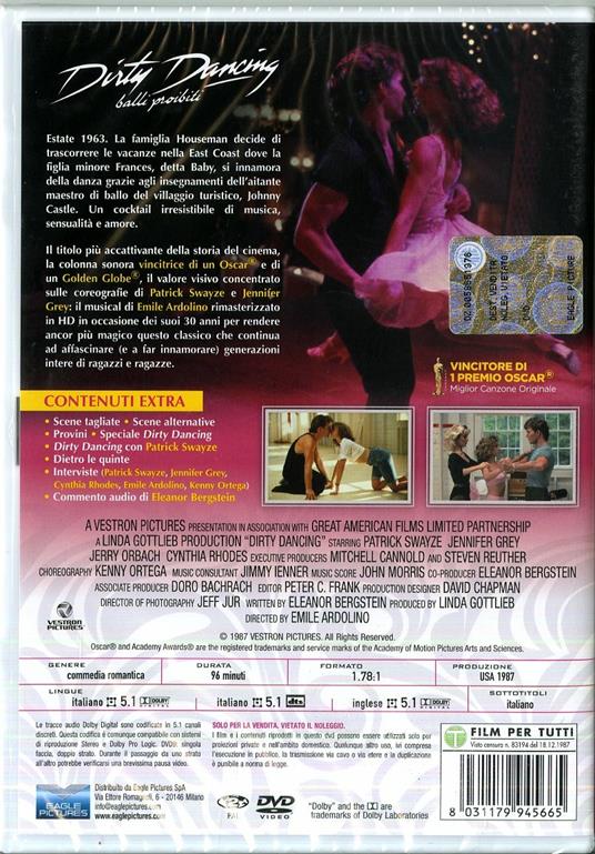 Dirty Dancing di Emile Ardolino - DVD - 2