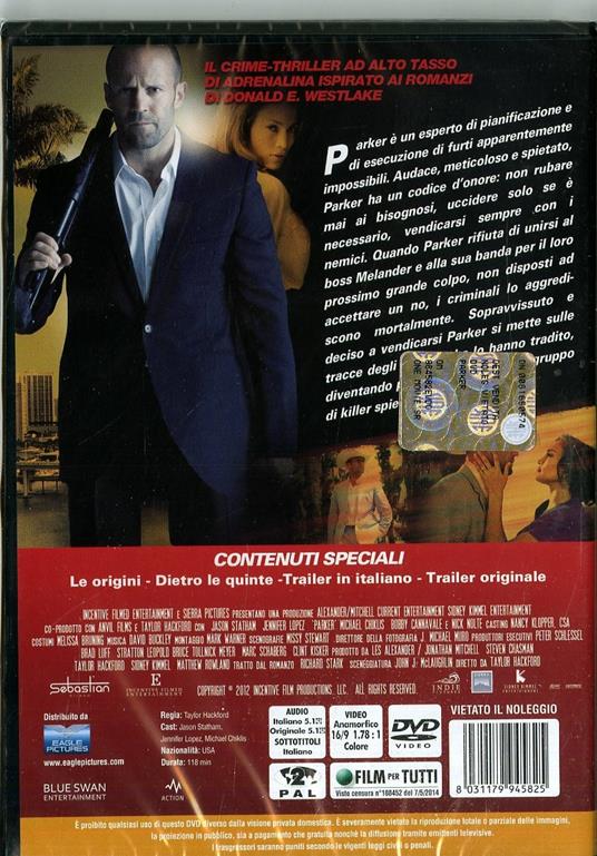 Parker (DVD) di Taylor Hackford - DVD - 2