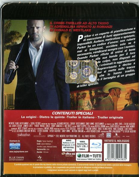 Parker di Taylor Hackford - Blu-ray - 2