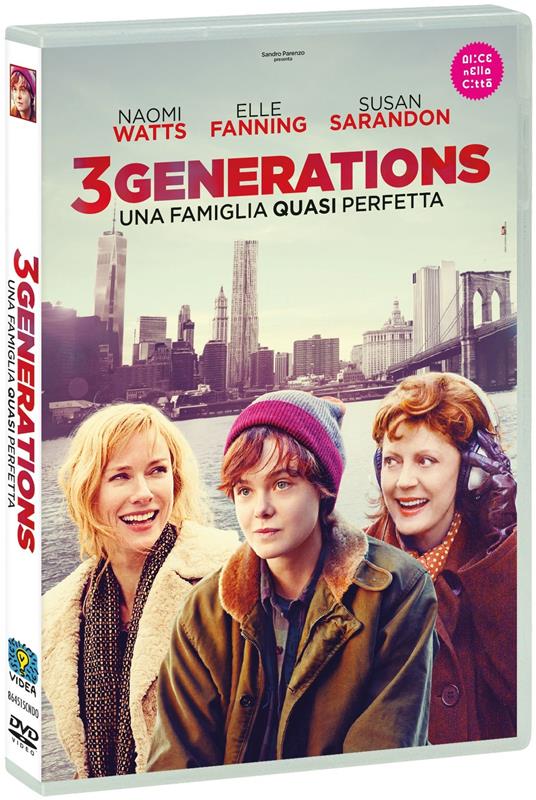 3 Generations. Una famiglia quasi perfetta (DVD) di Gaby Dellal - DVD