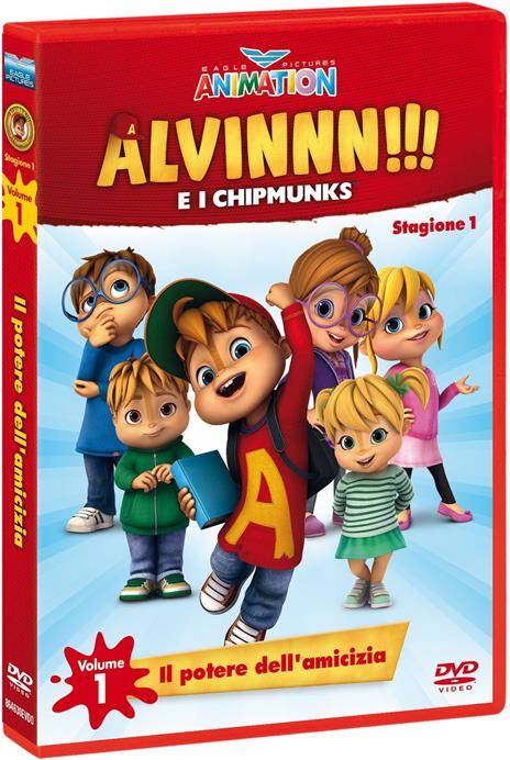 Alvinnn!!! e i Chipmunks. Stagione 1. Vol. 1. La magia dell'amicizia (DVD) di Janice Karman - DVD