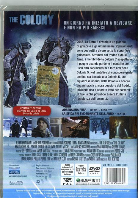 The Colony (DVD) di Jeff Renfroe - DVD - 2
