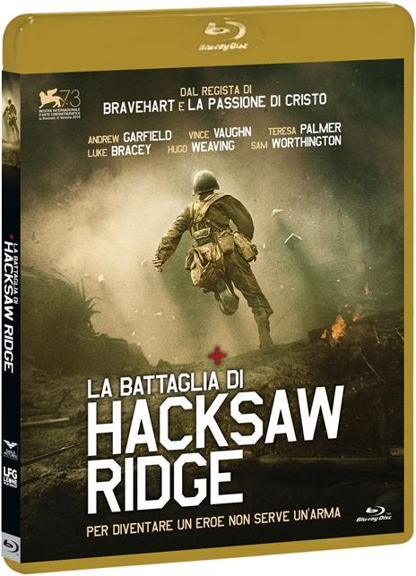La battaglia di Hacksaw Ridge (Blu-ray) di Mel Gibson - Blu-ray