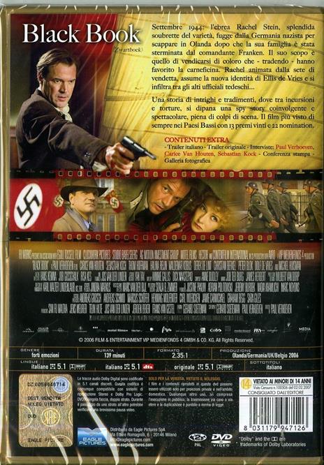 Black Book (DVD) di Paul Verhoeven - DVD - 2