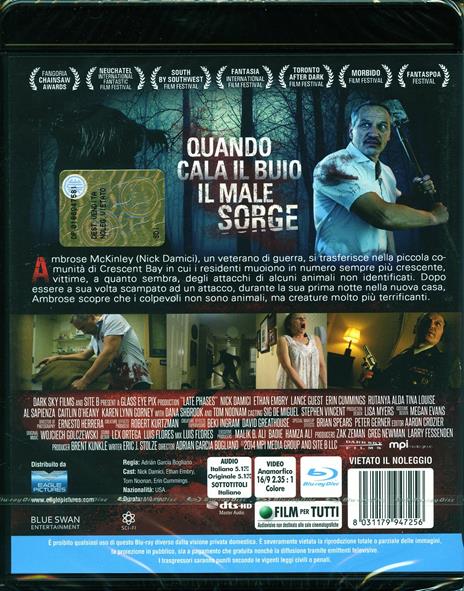 Night of the Wolf (Blu-ray) di Adrián García Bogliano - Blu-ray - 2