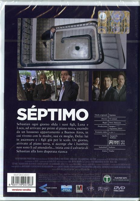 Séptimo (DVD) di Patxi Amezcua - DVD - 2