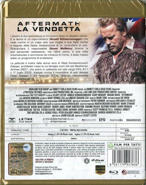 La  vendetta. Aftermath (Blu-ray) di Elliott Lester - Blu-ray - 2