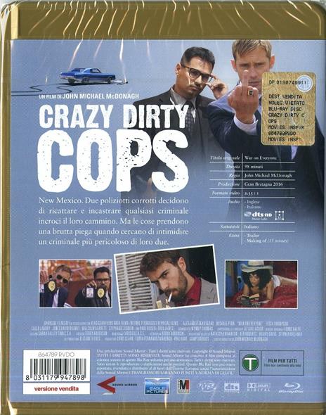 Crazy Dirty Cops (Blu-ray) di John Michael McDonagh - Blu-ray - 2