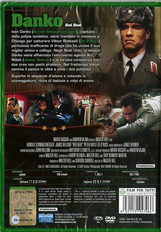 Danko (DVD) di Walter Hill - DVD - 2