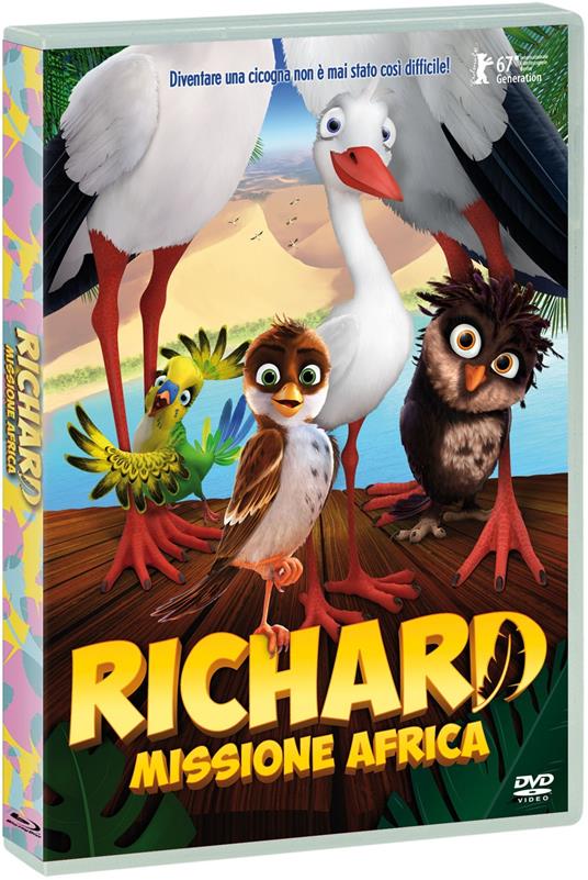 Richard. Missione Africa (DVD) di Toby Genkel,Reza Memari - DVD