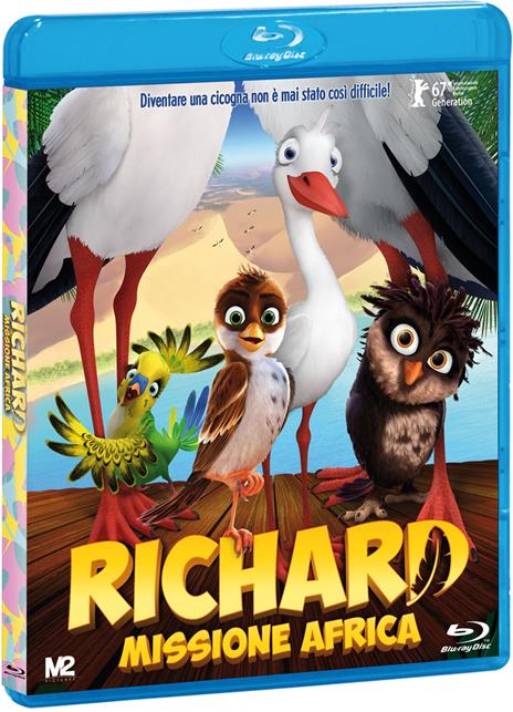 Richard. Missione Africa (Blu-ray) di Toby Genkel,Reza Memari - Blu-ray