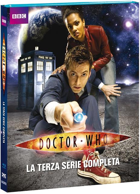 Doctor Who. Stagione 3. Serie TV ita. New Edition (4 Blu-ray) di Euros Lyn,Charles Palmer,Richard Clark,Colin Teague - Blu-ray