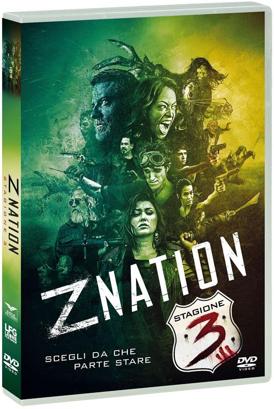Z Nation. Stagione 3. Serie TV ita (DVD) di John Hyams,Dan Merchant,Abram Cox - DVD