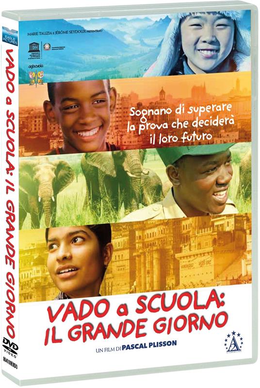 Vado a scuola. Il grande giorno (DVD) DVD Film di Pascal Plisson Documentario IBS