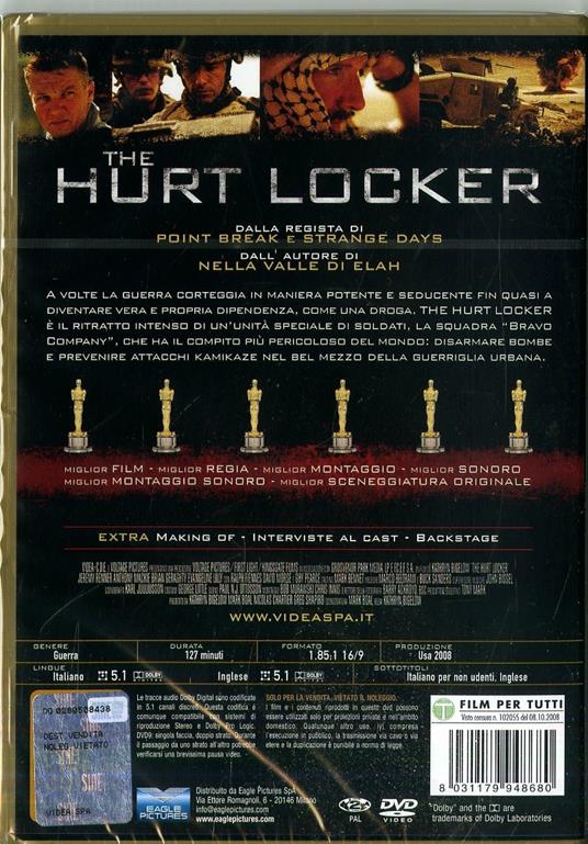 The Hurt Locker (DVD) di Kathryn Bigelow - DVD - 2